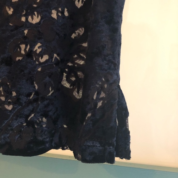 Two piece crushed velvet dress -FWH - Picture 7 of 11